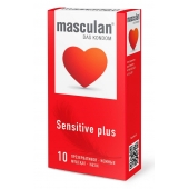 Презервативы Masculan Sensitive plus - 10 шт. - Masculan - купить с доставкой в Благовещенске