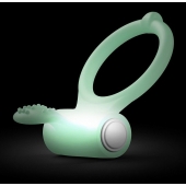 Светящееся в темноте эрекционное виброкольцо Power Clit - Dorcel - в Благовещенске купить с доставкой