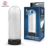 Оригинальный мастурбатор в круглой колбе с нагревом - Sex Expert - в Благовещенске купить с доставкой