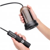 Мастурбатор с вибрацией Head Stroking - Pink Vibe - в Благовещенске купить с доставкой