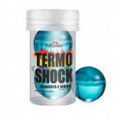 Интимный гель Termo Shock Hot Ball с разогревающе-покалывающим эффектом (2 шарика по 3 гр.) - HotFlowers - купить с доставкой в Благовещенске