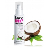 Съедобное согревающее массажное масло Love Me Tender Cocos с ароматом кокоса - 100 мл. - Love to Love - купить с доставкой в Благовещенске