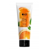 Лубрикант на водной основе OYO Aroma Gel Orange с ароматом апельсина - 75 мл. - OYO - купить с доставкой в Благовещенске