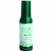 Смазка на водной основе JoyDrops Herbal - 100 мл. - JoyDrops - купить с доставкой в Благовещенске