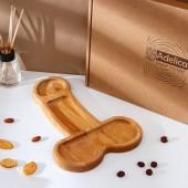 Деревянное блюдо для подачи в форме члена (32,5 х 20 х 1,7 см) - Сима-Ленд - купить с доставкой в Благовещенске