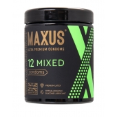 Презервативы MAXUS Mixed - 12 шт. - Maxus - купить с доставкой в Благовещенске