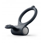 Черное эрекционное кольцо Power Clit - Dorcel - в Благовещенске купить с доставкой