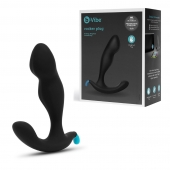 Черный утяжеленный анальный стимулятор Rocker Plug - 12 см. - b-Vibe - в Благовещенске купить с доставкой