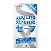 Презервативы Sagami Xtreme Ultrasafe с двойным количеством смазки - 10 шт. - Sagami - купить с доставкой в Благовещенске