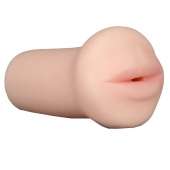 Нежный мастурбатор-ротик REALSTUFF 5INCH MASTURBATOR BJ - Dream Toys - в Благовещенске купить с доставкой