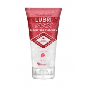 Интимный гель-смазка на водной основе Lubrimax Magic Strawberry - 75 мл. - ИнтелБИО - купить с доставкой в Благовещенске