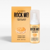 Жидкий вибратор Nuei Rock Me! с ароматом печенья и сливок - 20 мл. - Nuei cosmetics - купить с доставкой в Благовещенске