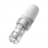 Белый автоматический мастурбатор Extra Sauce - Sauce - в Благовещенске купить с доставкой