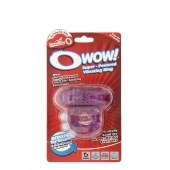 Фиолетовое эрекционное виброкольцо OWOW PURPLE - Screaming O - в Благовещенске купить с доставкой