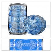 Мастурбатор Fleshlight Quickshot Turbo Blue Ice - Fleshlight - в Благовещенске купить с доставкой