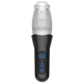 Автоматический мастурбатор Oral Sex Masturbator с функциями ротации, вибрации и фрикций - Secwell - в Благовещенске купить с доставкой