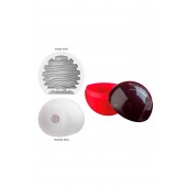 Белый мастурбатор-шар Lucky Ball Type 3 - MALESATION - в Благовещенске купить с доставкой