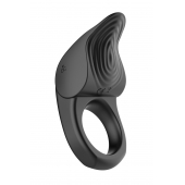 Черное эрекционное виброкольцо Vibro Lust Ring - MALESATION - в Благовещенске купить с доставкой