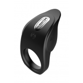 Черное эрекционное виброкольцо Vibro Lust Ring - MALESATION - в Благовещенске купить с доставкой