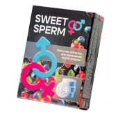 Шипучие таблетки для мужчин Sweet Sperm для изменения вкуса спермы (4 шт. по 0,5 гр.) - Капиталпродукт - купить с доставкой в Благовещенске