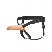 Полый страпон на ремнях 6’’ Hollow Silicone Strap-on - Pipedream - купить с доставкой в Благовещенске