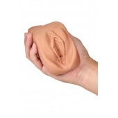 Маструбатор-вагина с вибрацией Soft   Wet Renata Realistic Tan Masturbator - Blush Novelties - в Благовещенске купить с доставкой