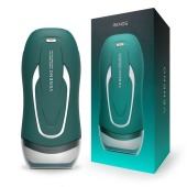 Зеленый вибромастурбатор с голосовым сопровождением Veneno - Rends - в Благовещенске купить с доставкой