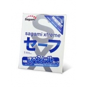 Презерватив Sagami Xtreme Ultrasafe с двойным количеством смазки - 1 шт. - Sagami - купить с доставкой в Благовещенске