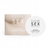 Массажная свеча для всего тела Slow Sex - 50 гр. - Bijoux Indiscrets - купить с доставкой в Благовещенске