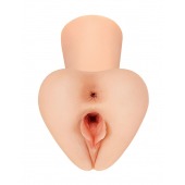 Телесный мастурбатор Pick Your Pleasure XL Stroker - Pipedream - в Благовещенске купить с доставкой