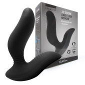 Черный вибромассажер простаты 3,5’’ Curve P-spot Massager - 12 см. - Erokay - в Благовещенске купить с доставкой