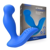 Синий вибромассажер простаты 3,5’’ P-spot Massager - 12,5 см. - Erokay - в Благовещенске купить с доставкой
