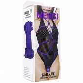 Фиолетовая верёвка для связывания и фиксации Bind Tie - 15,24 м. - Doc Johnson - купить с доставкой в Благовещенске