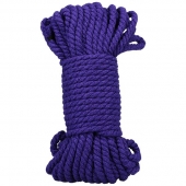 Фиолетовая верёвка для связывания и фиксации Bind Tie - 15,24 м. - Doc Johnson - купить с доставкой в Благовещенске