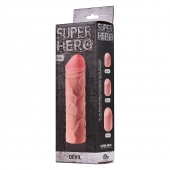 Фаллоудлинитель SUPER HERO Dewil - 17,5 см. - Lola Games - в Благовещенске купить с доставкой
