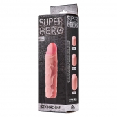 Фаллоудлинитель SUPER HERO Sex Machine - 15,5 см. - Lola Games - в Благовещенске купить с доставкой