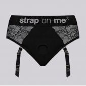 Трусики для фиксации насадок Strap-on-me Harness Lingerie Diva XS - Strap-on-me - купить с доставкой в Благовещенске
