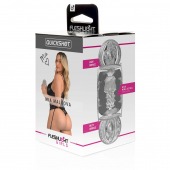 Прозрачный двусторонний мастурбатор Fleshlight Quickshot Mia Malkova - Fleshlight - в Благовещенске купить с доставкой