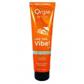 Гель с эффектом вибрации Lube Tube Vibe Low Sex On The Beach - 100 мл. - ORGIE - купить с доставкой в Благовещенске