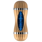 Мастурбатор-вагина с вибрацией в колбе Bevis - Boys of Toys - в Благовещенске купить с доставкой