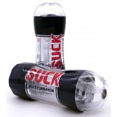 Прозрачный мастурбатор-вагина Suck - Boys of Toys - в Благовещенске купить с доставкой