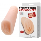 Телесный тугой мастурбатор-вагина Passion Lady - Baile - в Благовещенске купить с доставкой