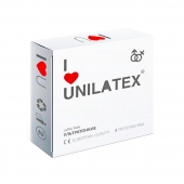 Ультратонкие презервативы Unilatex Ultra Thin - 3 шт. - Unilatex - купить с доставкой в Благовещенске