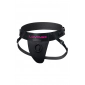 Черные универсальные трусики Lovense из спандекса - Lovense - купить с доставкой в Благовещенске