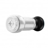 Набор PowerBlow   Feel Pocket Stroker Crystal: мастурбатор и интерактивная насадка - Kiiroo - в Благовещенске купить с доставкой