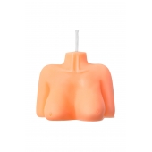 Оранжевая сувенирная свеча «Женский силуэт» - Pecado - купить с доставкой в Благовещенске