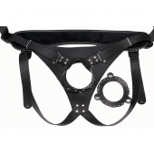 Пояс Hard Brutal для больших насадок - LOVETOY (А-Полимер) - купить с доставкой в Благовещенске