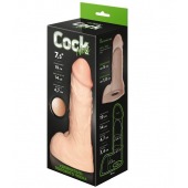 Телесный фаллоудлинитель с мошонкой Cock Next - 19 см. - LOVETOY (А-Полимер) - в Благовещенске купить с доставкой