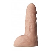 Телесный фаллоудлинитель с мошонкой Cock Next - 19 см. - LOVETOY (А-Полимер) - в Благовещенске купить с доставкой