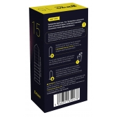 Презервативы анатомической формы с точечной и ребристой структурой Ganzo Extase - 15 шт. - Ganzo - купить с доставкой в Благовещенске